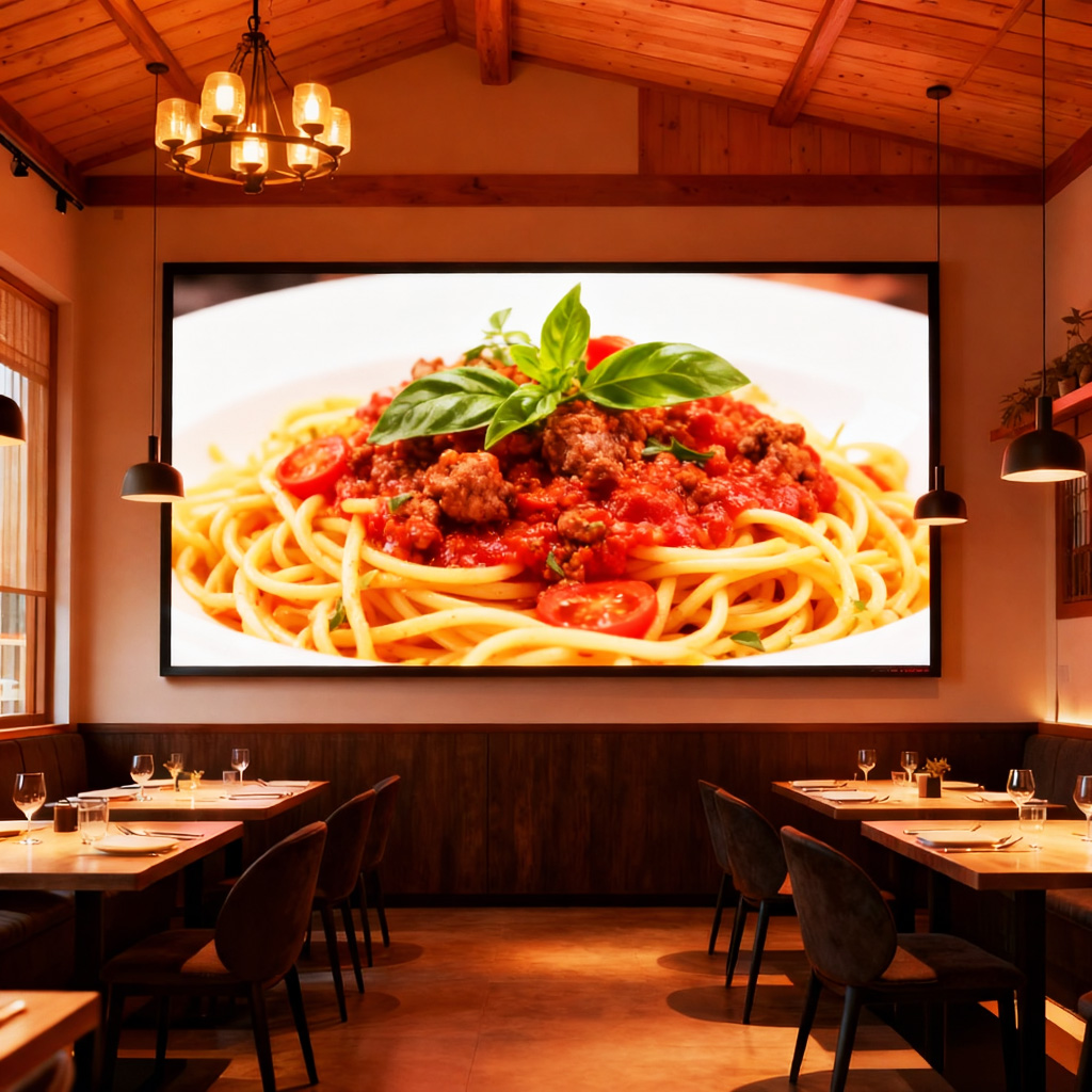 Store Hanging Flexible Indoor Video Wall