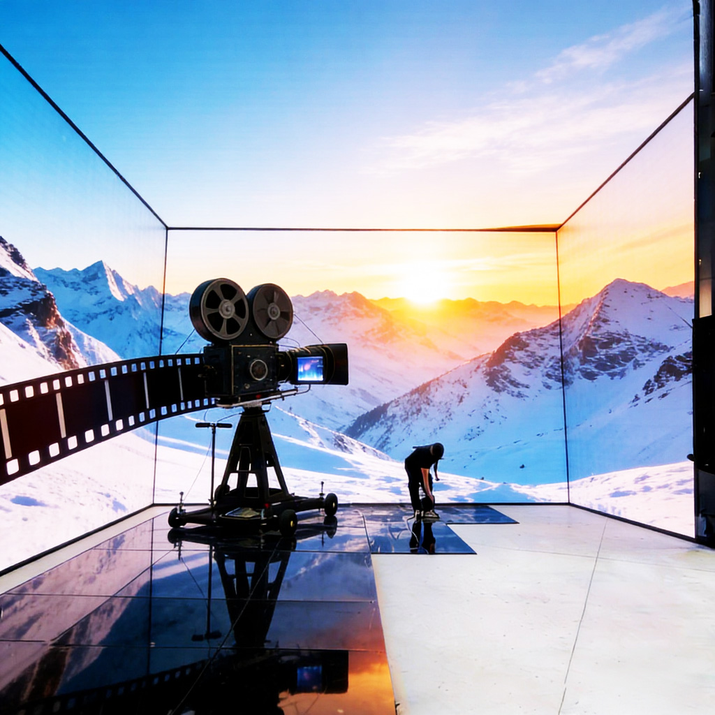 Indoor Led Advertising Video Wall Displa