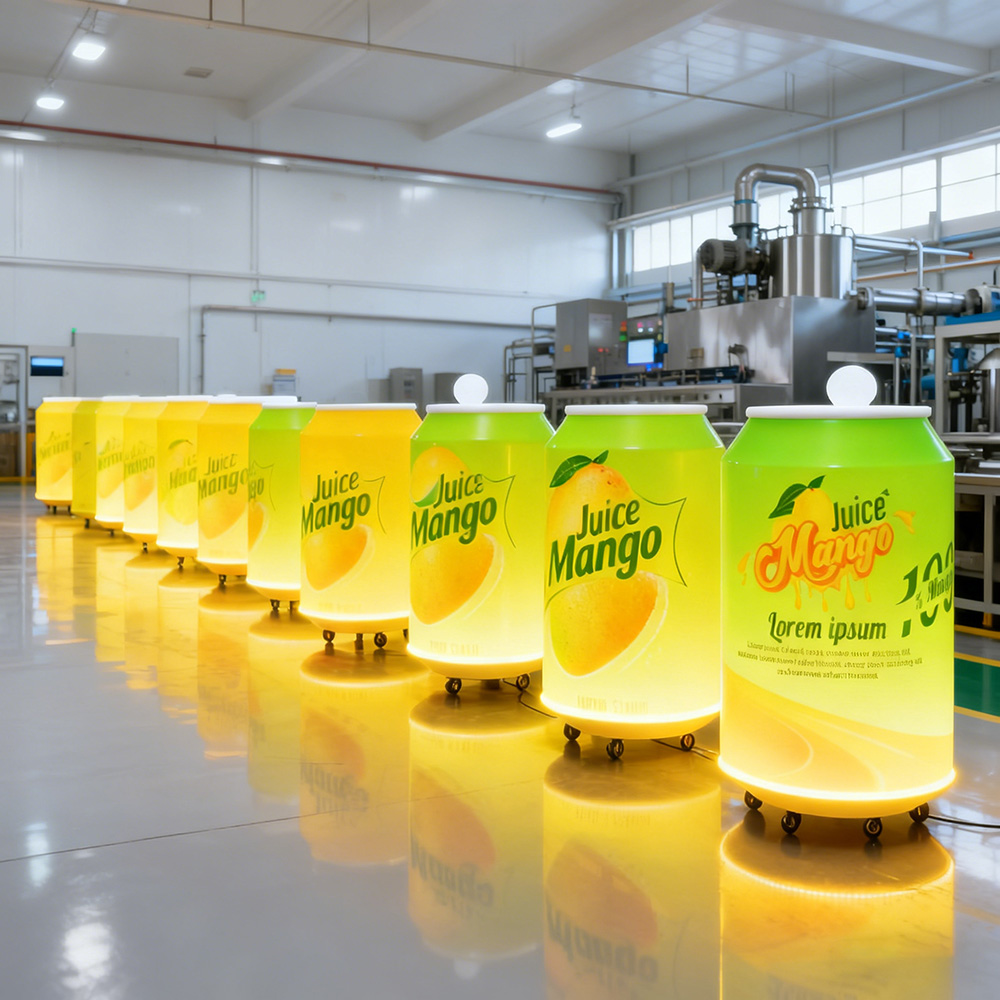 360-Degree Movable Creative Can Shape Fl