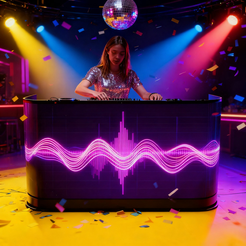 Dj Booth LED Screen
